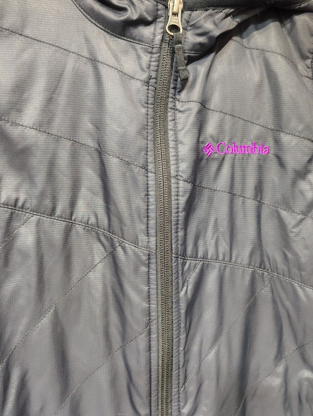 Columbia Girls Size M 10/12 Jacket Lot Benton Springs Fleece Hybrid Hoodie 2pc - Picture 7 of 11